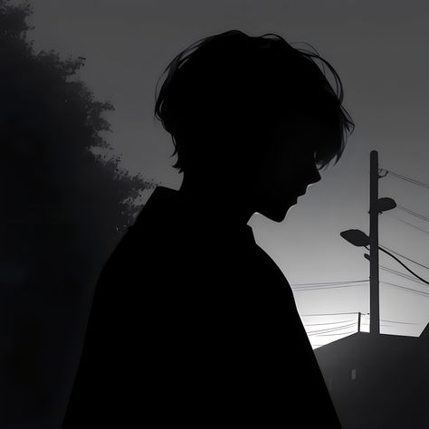 Anime Photo Profile Dark, Cool Anime Backgrounds, Best Anime Couples, Couple Pfp, Couple Pp, Anime Shadow, Pp Couple, Cute Anime Profile Pictures, Art Manga