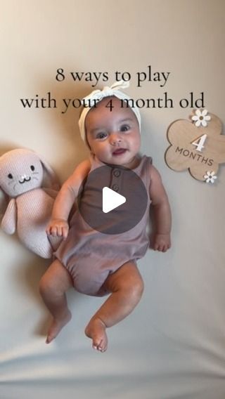 @livfuselli on Instagram: "Comment “play” for the links to all of the toys shown in this video

#BabyActivities #4MonthsOld##InfantPlay #BabyDevelopment #MomLife #ParentingTips #BabyBonding #EarlyLearning #BabyFun #NewMom #MomAndBaby #BabyMilestones #MomHacks #ParentingAdvice #BabyIdeas" Activities For 4 Month Old Baby, 4 Month Old Activities, 4 Month Baby Activities, 4 Month Old Baby Activities, 5 Month Baby, 4 Month Old Baby, 4 Month Baby, 3 Month Old Baby, 4 Months