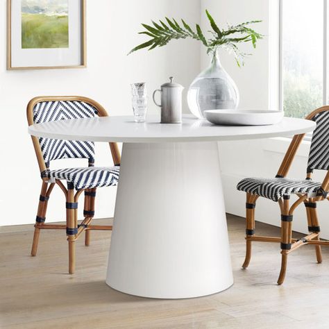 White Kitchen Tables, White Round Dining Table, Round Pedestal Dining, Round Pedestal Dining Table, Dining Table Wood, Oversized Furniture, Round Table Top, Wholesale Furniture, Oval Table Dining