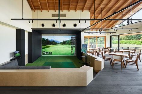 Golf Man Cave, Virtual Golf, Golf Bar, Home Golf Simulator, Indoor Golf Simulator, Office Golf, Golf Simulator Room, Dubai Golf, Golf Clubhouse