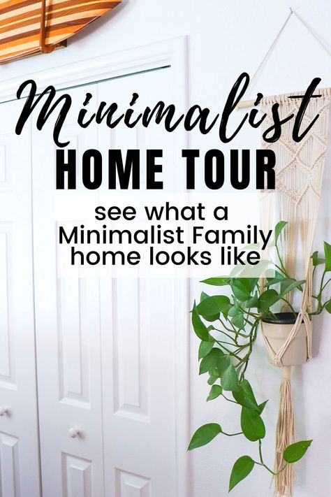 Minimal House Decor, Minimalist Family Home, Cottage Style Bedroom, Eclectic Minimalist, Minimalist Living Tips, Minimalist Family, Bedroom Inspirations Minimalist, Minimal Living Room, Minimalist Inspiration