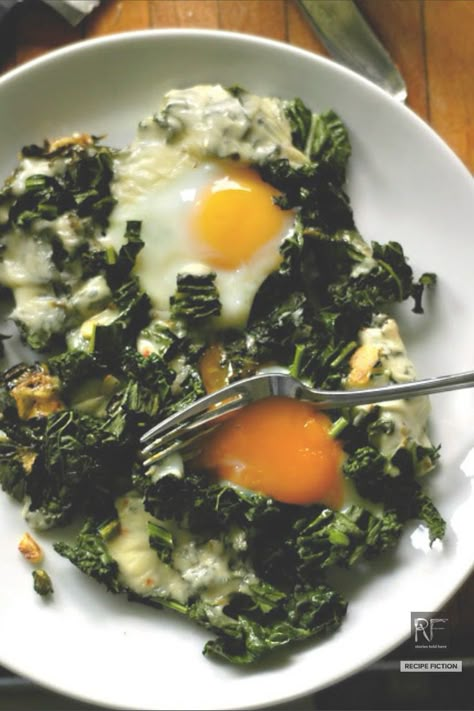 Kale Scrambled Eggs, Eggs And Brussel Sprouts Breakfast, Eggs Kale Breakfast, Eggs And Greens Breakfast, Leftover Kale Recipes, Breakfast Kale Recipes, Kale With Eggs, Green Beans And Eggs Breakfast, Eggs With Kale Breakfast Recipes