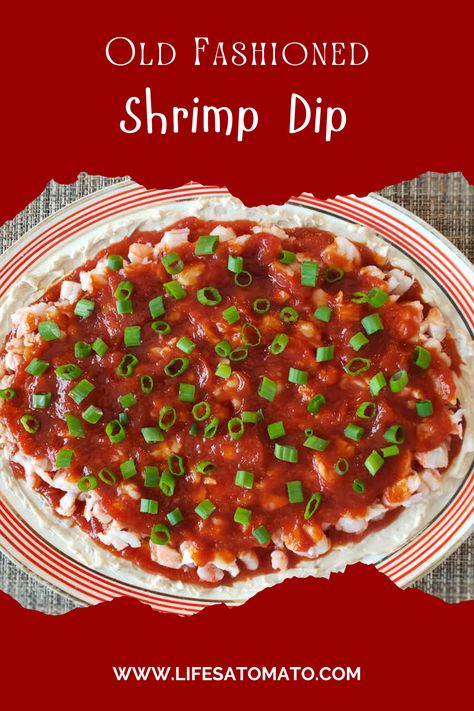 I absolutely could not get enough of this old fashioned shrimp dip. My wife made this for the Superbowl. When she brought it out I admit I might have made a face. That ‘what is that?’ face. But I grabbed a cracker and dug in and wow! What a great dip! Fantastically creamy rich, but with the tang of cocktail sauce, this dip packs in tons of flavor and of course my favorite, shrimp! Spicy Louisiana Shrimp Dip, Cold Crab Dip With Cocktail Sauce, Shrimp Dip With Canned Shrimp, Salad Shrimp Dip Recipes, Shrimp Surprise Dip, Shrimp Dip Recipes Easy, Cream Cheese And Shrimp Dip, Layered Shrimp Cocktail Dip, Cream Cheese Shrimp Dip Cocktail Sauce Appetizer Recipes