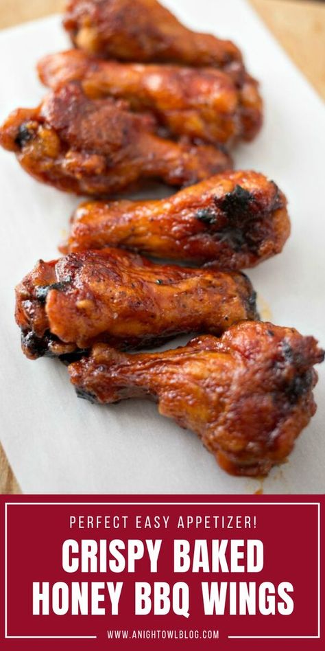 Honey Bbq Wings Recipe, Bbq Wings Recipe, Honey Bbq Chicken Wings, Brine Recipes, Wings Recipe Baked, Honey Bbq Wings, Best Chicken Wing Recipe, Tailgating Food, Chicken Wing Recipes Baked