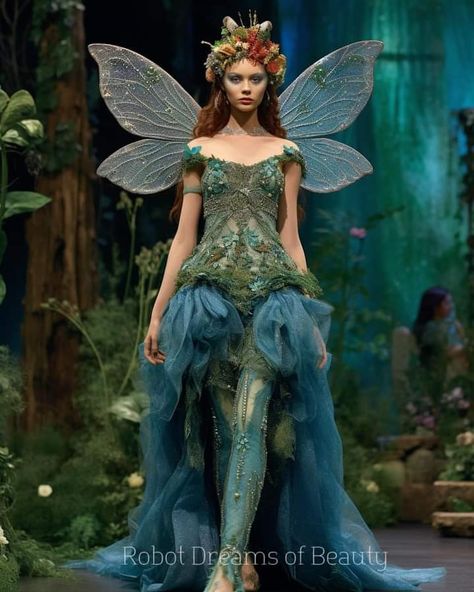 Midsummer Nights Dream Fairy Costume, Midsummer Night's Dream Outfit, Fairy Queen Outfit, Hippolyta Midsummer Nights Dream, Ocean Fairy Costume, Nymph Costumes, Adult Fairy Costume, Fairy Gown, Fashion Collection Inspiration