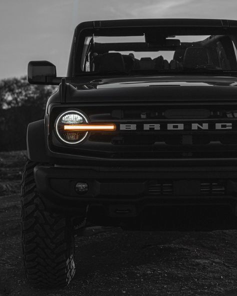 Bad Bronco on Instagram: “D A R K M O D E 🏴 Our Bad Bronco Black Friday Sale is on! Get 20% off the entire site using code “DARKMODE” at check out. Go to…” Blacked Out Ford Bronco, All Black Bronco, Blacked Out Bronco Sport, Black Ford Bronco Lifted, Vintage Ford Bronco Black, Bronco Sport, Broncos Wallpaper, Bronco Car, Outdoor Trekking