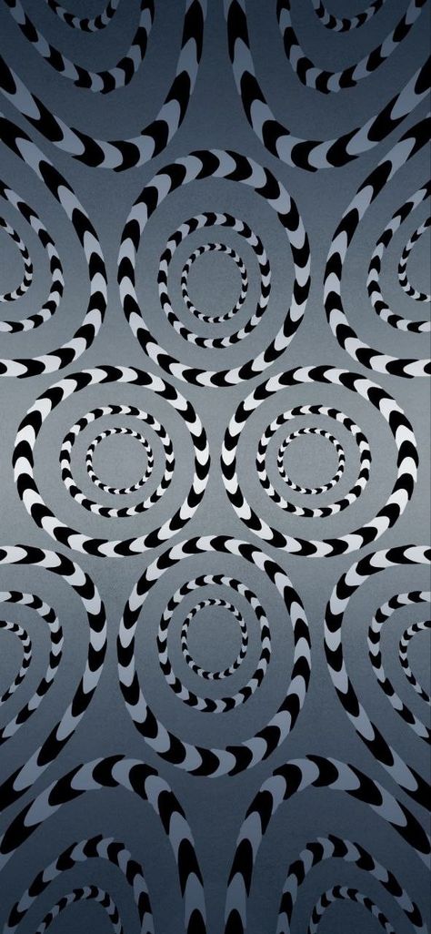 Eye Illusions, Optical Illusion Wallpaper, Illusion Drawings, Trippy Visuals, Bg Design, Cool Optical Illusions, Psychadelic Art, Trippy Wallpaper, Optical Illusions Art