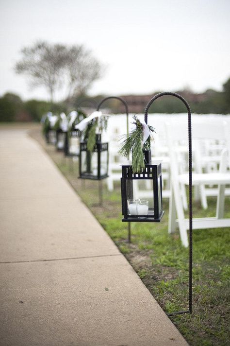 Brenham Wedding at Giddings Stone Mansion by Alyse French Photography Hanging Lanterns Wedding, Elegant Wedding Colors, Wedding Aisles, French Photography, Hanging Candle Lanterns, Lantern Decor Wedding, Stone Mansion, Lantern Centerpieces, Wedding Aisle Decorations