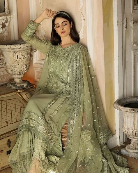 Sobia nazir Available on Fine Quality Lawn with Organa Emb Dopatta 3 Pcs Suit Brand code 591 Neck Emb Front Emb sleeves Emb Border Emb Emb organza Dopatta Price  3550/= Sobia Nazir, Lawn Suit, Unstitched Dress Material, Embroidered Sleeves, Embroidered Organza, Embroidered Dupatta, Organza Dupatta, Pakistani Suits, Suit Fabric