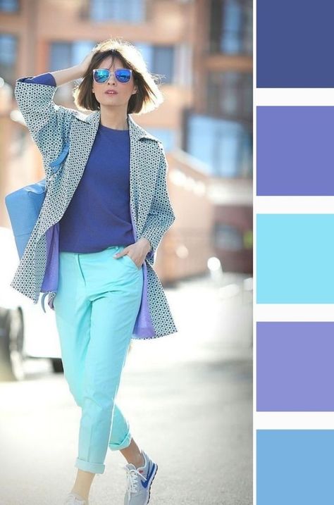 Color Combinations For Clothes Women, Dress Better, Monochromatic Fashion, Colour Combinations Fashion, Color Combos Outfit, Color Blocking Outfits, Color Combinations For Clothes, Color Trends Fashion, Fashion Mistakes