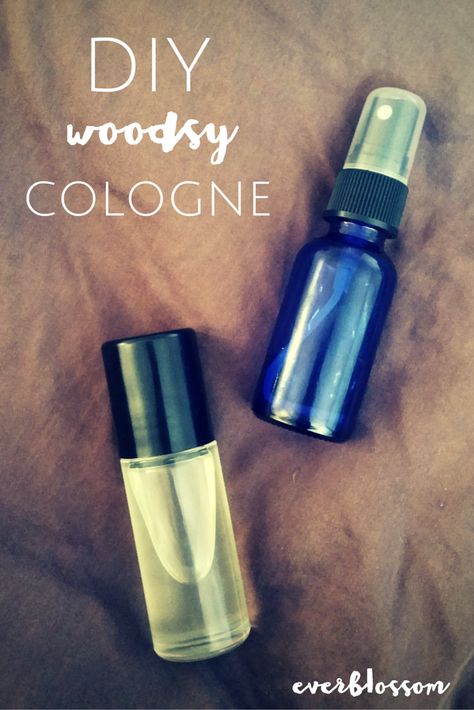 Need a gift idea for your man? This woodsy essential oil cologne is SO easy to make - try a spray OR a roll on! Essential Oil Cologne, Beard Care Products, Perfume Recipes, Oils For Men, Diy Essentials, Diy Perfume, Essential Oils Gifts, Essential Oil Perfume, Doterra Essential Oils