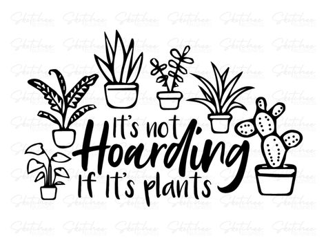 Plant Cricut Ideas, Plant Svg Free Cricut, Plant Lover Cricut, Painting Outlines, Gardening Svg Free, Plant Svg, Lover Gift Ideas, Tattoos For Lovers, Painted Terra Cotta Pots