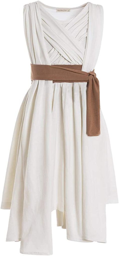 Amazon.com: Ruikajia The Force Awakens Adult Rey Costume Chewbacca Rhinestone Costume Princess Leia Costume Darth Vader Costume White (Beige, 5T) : Clothing, Shoes & Jewelry Princess Leia Costume Kids, Padme Amidala Dress, Darth Vader Costume, Princess Leia Costume, Rey Costume, Darth Vader Costumes, Rey Skywalker, Rhinestone Costume, Leia Costume