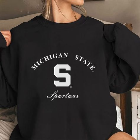 Green Bay Packers Sweatshirt, Packers Sweatshirt, Msu Spartans, Hoodies Men Pullover, University Sweatshirts, Michigan State University, Nike Zip Up, Blue Crewneck, Collared Sweatshirt