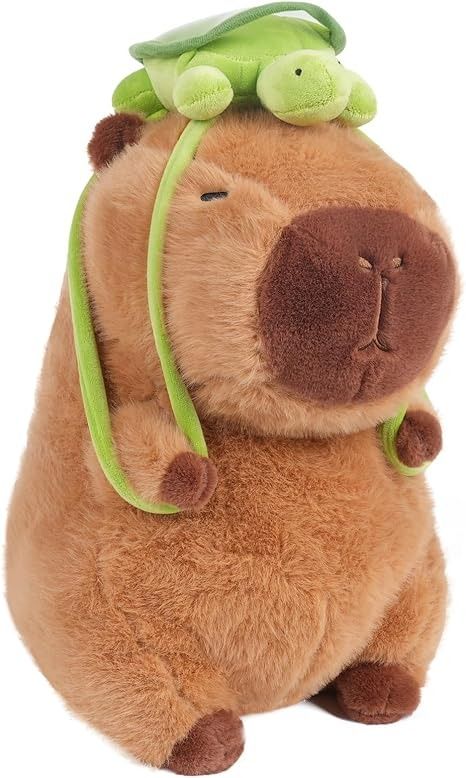 Amazon.com: EASELR WeightedPlush Cute Capybara Plush, 12inch Capybara Stuffed Animal Soft Capybara Plushies Toy Capybara Doll Pillow Birthday for Kids (with bag) : Toys & Games Capybara Plushie, Turtle Backpack, Capybara Pet, Capybara Plush, Diy Plush Dolls, Cheap Pillows, Cute Capybara, Doll Pillow, Teddy Bear Stuffed Animal