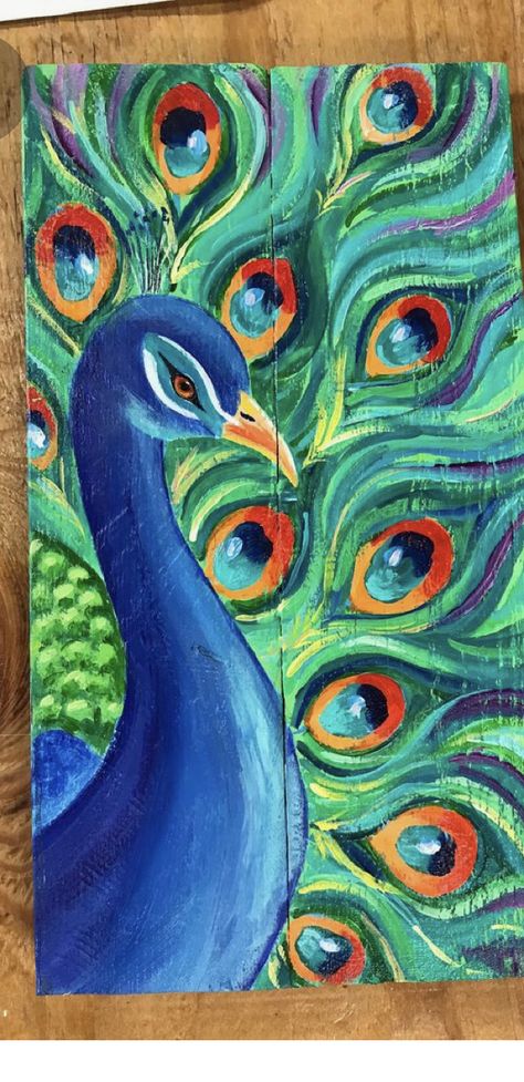 Modern Art Canvas Painting, Peacock Painting, Oil Pastel Paintings, Canvas Painting Tutorials, Beautiful Art Paintings, Peacock Art, Painting Party, Oil Pastel Art, Oil Pastel Drawings