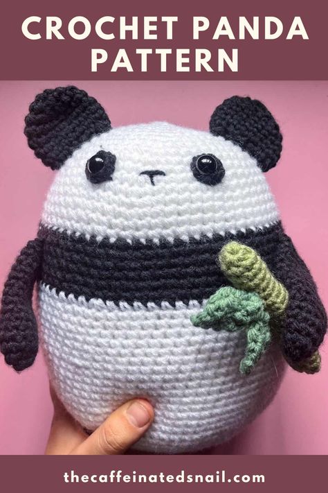 What's black, white, and super squishy? This adorable crochet panda of course! This pattern allows you to make a panda stuffed animal similar to a panda squishmallow! This Crochet Panda Free Pattern allows you to make an amigurumi panda similar to a panda squishmallow. The crochet panda plushie is perfect for cuddles! Panda Squishmallow, Crochet Squishmallow, Panda Plushie, Panda Crochet Pattern, Panda Stuffed Animal, Amigurumi Panda, Crochet Panda, Playful Decor, Adorable Crochet