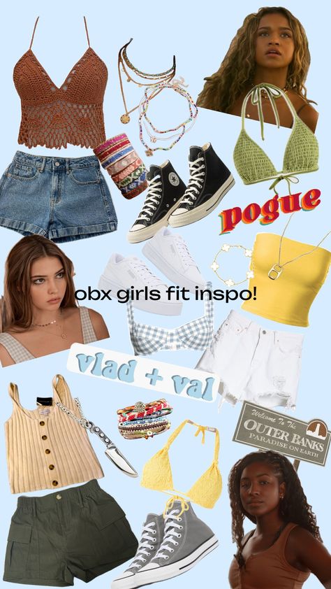 Obx girls fit #obx #pougelife #summer Keira Obx Outfits, Sims 4 Cc Outer Banks Clothes, Outer Banks Girl Outfits, Obx Outfits Shein, Obx Kook Outfits, Obx Outfits Winter, How To Have An Obx Summer, Kiera Outer Banks Outfits, Summer Outfits Outer Banks