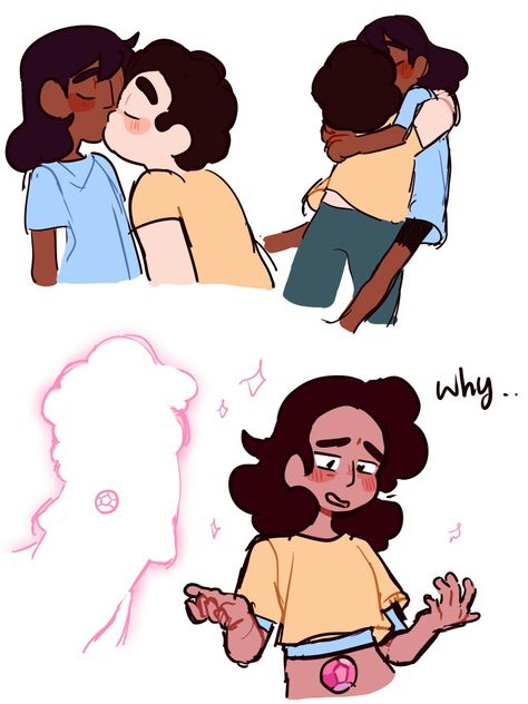 Steven Universe X Connie, Connie X Steven, Stevonnie Fanart, Stevonnie Ship, Steven X Connie, Couples Fanart, Steven And Connie, Steven Universe Pictures, Steven Universe Ships