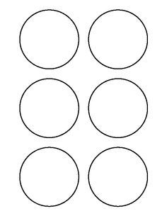 3 inch circle pattern. Use the printable outline for crafts, creating stencils, scrapbooking, and more. Free PDF template to download and print at http://patternuniverse.com/download/3-inch-circle-pattern/ Mary Kay Business Cards, Printable Outline, Flash Card Template, Easter Templates Printables, Printable Label Templates, Printable Circles, Common And Proper Nouns, Circle Clipart, Circle Crafts