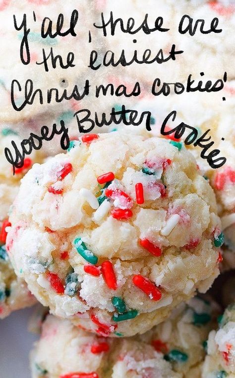 Best easy Foote butter Christmas cookies . Christmas dessert Pillsbury Christmas Cookies Recipes, Cheap Christmas Cookies, Easy Christmas Cookies For Exchange, Quick Christmas Cookies, Gooey Butter Cookies Recipe, Christmas Light Cookies, Butter Christmas Cookies, Popular Christmas Cookies, Christmas Cookies For Kids