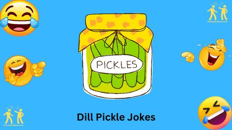 If you’re a fan of that briny, vinegary goodness known as the dill pickle, you’re in for a treat. We’ve compiled a list of over 17+ hilarious dill pickle jokes that will make you relish every punchline. So, grab a jar of pickles, get ready to laugh, and let’s dive into the world of pickle humor. Pickle Jokes, Pickle Puns, Jar Of Pickles, Pickle Jars, Dill Pickle, To Laugh, Relish, A Fan, Puns