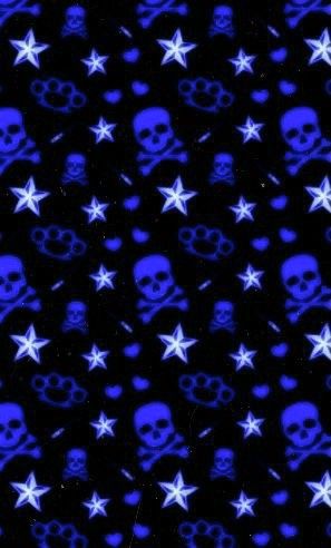 Blue Star Y2k Wallpaper, 2000s Aethstetic, Emo Blue Aesthetic, Blue 2000s Wallpaper, Blue Scene Wallpaper, Blue Emo Wallpaper, Blue Emo Aesthetic, Blue Skull Wallpaper, Blue Scenecore