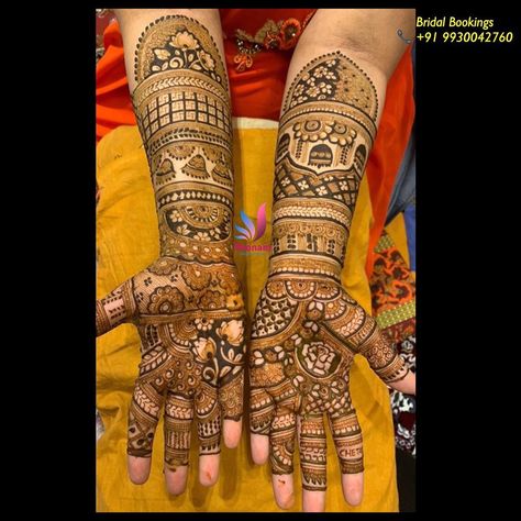 Poonam on Instagram: “This is applied on Groom’s Sister. .  For Bookings and Classes: DM on Instagram or Call 📞+91 9930042760 . . . #bridalhenna…” Groom Sister Mehndi Design, Grooms Sister, Groom Sister, Bridal Mehendi, Dulhan Mehndi, Dulhan Mehndi Designs, Latest Mehndi, Hand Mehndi, Latest Mehndi Designs