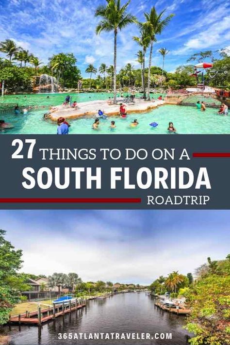 27 Things To Do In South Florida On The Ultimate Vacation Road trip. Heading to South Florida? These Florida cities are packed with so much excitement that it can be difficult to prioritize the fun. No worries, we've selected the 27 things to do in South Florida that we know will bring a smile to your face! Ideas in destinations such as Naples, Sanibel Island, Fort Lauderdale,  and of course the Florida Keys.  Here are the best museums, attractions, beaches and restaurants in each city! #Florida Florida Cities, Florida Road Trip, Southern Florida, Face Ideas, Florida Destinations, Hollywood Beach, Florida City, Visit Florida, Destin Florida