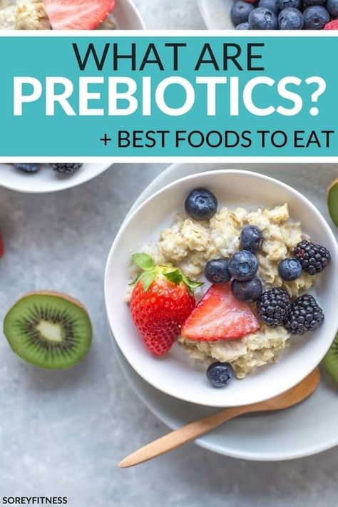 Prebiotic Benefits For Women, Prebiotic Foods List, Teresa Caruso, Prebiotic Foods, Women Nutrition, Prebiotics And Probiotics, Probiotic Foods, Good Foods To Eat, Leaky Gut