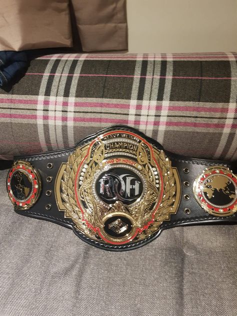 Indie Wrestling, Wwe Belt, Belts Aesthetic, Wrestling Belt, Wwe Belts, Wrestling Belts, Ring Of Honor, World Heavyweight Championship, Pro Wrestler