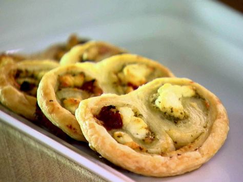 Savory Palmiers  - Ina Garten Savory Palmiers, Palmiers Recipe, Pepperidge Farm Puff Pastry, Ina Garten Recipes, Barefoot Contessa, Homemade Pesto, Salad Dressings, Appetizer Dips, Blue Cheese