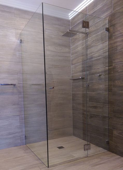 Shower Screens Frameless, Shower Frameless Glass Door, Frameless Shower Screen With Door, Shower Screens, Frameless Shower Screen, Shower Screens Ideas, Frameless Shower Enclosures, Glass Shower Enclosures, Frameless Shower Doors