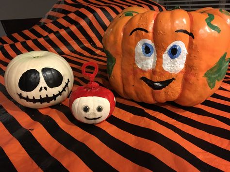 Spooky The Square Pumpkin, Man Snacks, Spookley The Square Pumpkin, Square Pumpkin, Jack The Pumpkin King, Halloween 23, The Pumpkin King, Pumpkin Painting Ideas, Halloween Pumpkins Painted