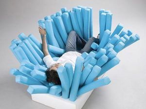 Children with sensory issues would love this and would help with the touch sense Unusual Beds, Unique Bed Design, Creative Beds, Deco Studio, Sensory Room, Beautiful Sofas, Unique Beds, Cheap Furniture, Cool Inventions