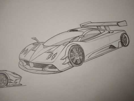 Pagani Zonda sketch   #keydesign #pagani #zonda #zondar #paganiautomobili Pagani Drawing, Pagani Car, Zonda R, Pagani Zonda R, Pagani Zonda, Pagani Huayra, Shirts Ideas, Car Sketch, Key Design