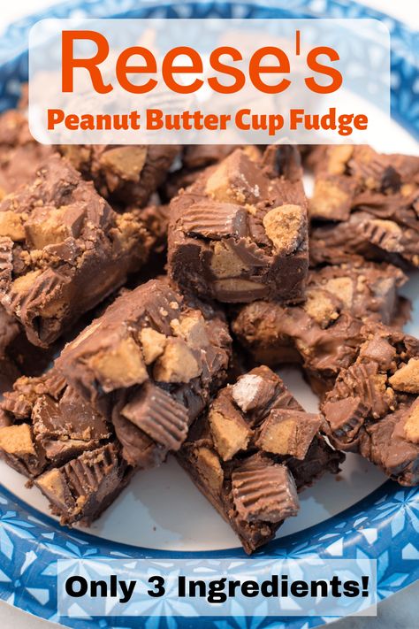 Peanut Butter Fudge With Reeses Pieces, Large Reeses Peanut Butter Cup Recipe, Reeces Pieces Peanut Butter Fudge, Reeses Peanut Butter Cup Recipe, Peanut Butter Cup Fudge, Homemade Reese’s Peanut Butter Cups, Reese’s Peanut Butter Cup Fudge, Peanut Butter Cups Recipe, Butter Desserts