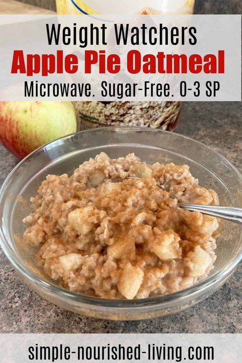 Ww Oats Recipes, Easy Low Point Ww Dinner, Ww Oatmeal Bake Breakfast, Ww Cinnamon Apples, Ww Breakfast On The Go, Ww Easy Breakfast, Ww Apple Dessert, Ww 0 Point Recipes, Ww Oatmeal Recipes