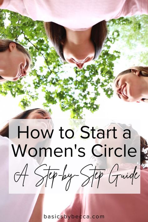 Empower women through connection and community! 🌸✨ Discover a step-by-step guide on how to start a women's circle. From forming bonds to fostering growth, this guide will help you create a nurturing space for women to connect. Read more about initiating positive change at the link. #WomensCircle #EmpowermentGuide #BasicsByBecca #CommunityBuilding #WomenEmpowerWomen #StepByStepGuide #ConnectAndGrow #EmpowerHer Women's Circle, Support Each Other, Empower Women, Fashion Mistakes, 10 Pounds, Positive Change, Step By Step, To Start, For Women