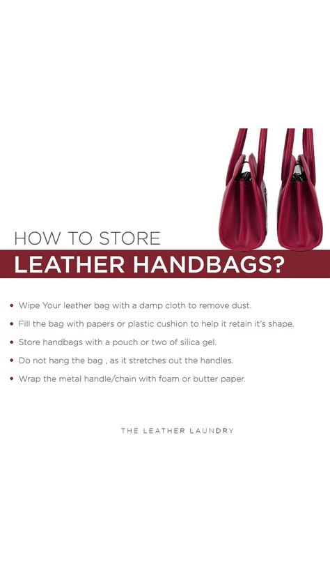 Leather Bag Care Tips, Business Posters, Cleaning Leather, Handbag Care, Handbag Ideas, Handbags Collection, Business Poster, Business Photoshoot, Storage Tips