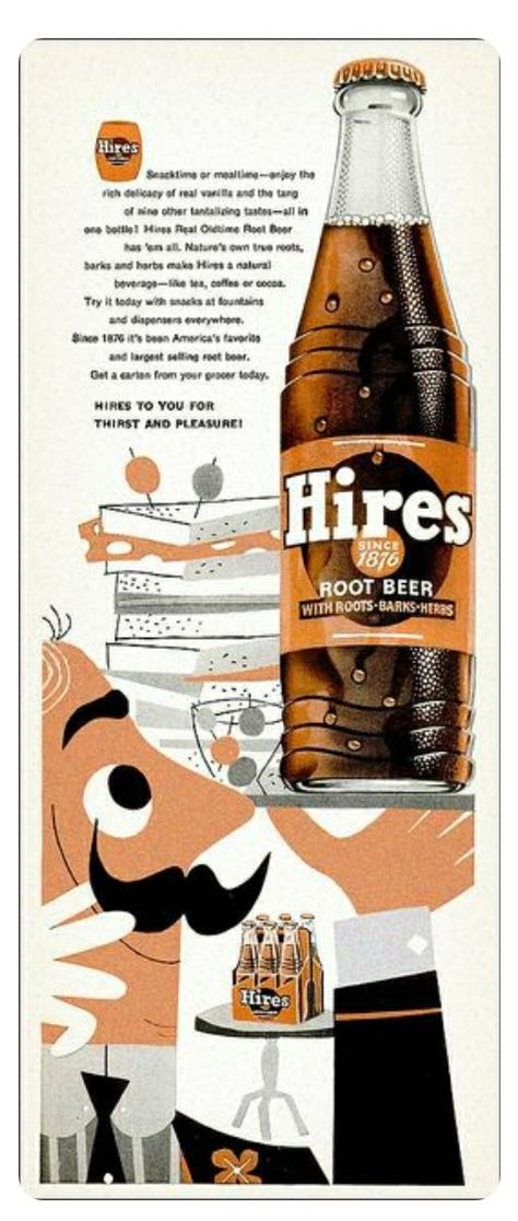 Soda Ads, Hires Root Beer, Funny Commercial, Beer Ads, Santo Domingo Dominican Republic, Pop Ads, Retro Sweets, Commercial Ads, Funny Ads