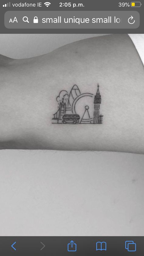 London Landmarks, Triangle Tattoo, Geometric Tattoo, London, Tattoos