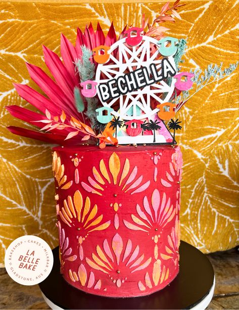 Cochella themed cake
Red cake
Stenchil cake
Dried florals
Cochella
Celebration cake Coachella Cake, Festival Cake, Cake Bday, Crazy Hat, Crazy Hats, Hat Ideas, 7th Birthday, Bright Colours, Celebration Cakes