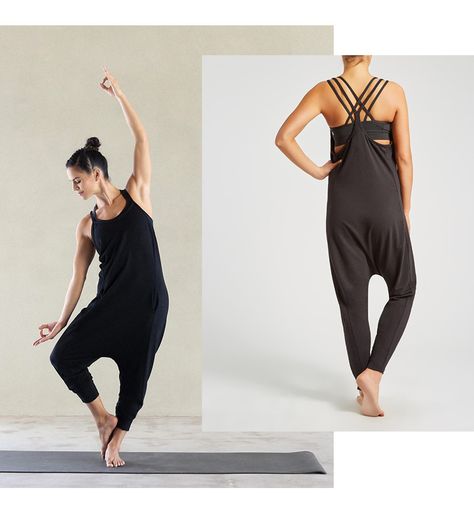 Have you heard of the newest trend in yoga wear? This trend is all about the adorable jumpsuits, bodysuits, unitards and leotards that are popping up everywhere, and we’re loving it! This one-piece lo is making its way through yoga studios and social media, and all types of yoga and activewear brands are jumping on … Yoga Clothes Outfits, Pilates Fashion, Yoga Style Outfits, Yoga Bodysuit, Yoga Girls, Yoga Dress, Yoga Jumpsuit, Social Medi, Yoga Studios