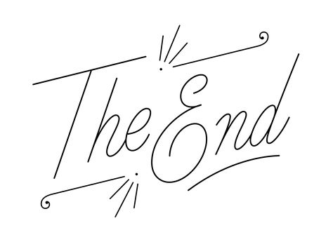 http://yourjustlucky.com/ The End Lettering, The End Logo, Vintage Logos, Calligraphy Logo, Letter N Words, Hand Lettering Inspiration, Blogger Design, Font Inspiration, Typography Graphic