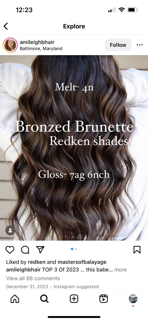 Toning Bleached Hair, Redken Formulas, Brown Auburn Hair, Brown Hair Color Chart, Brown Hair Color Shades, Undercut Long Hair, Redken Hair Color, White Hair Color, Redken Hair Products