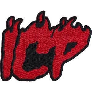 Insane Clown Posse Iron-On Patch Red ICP Letters Logo Letters Logo, Clown Posse, Insane Clown Posse, Insane Clown, Badass Quotes, Letter Logo, Iron On Patches, Winter Glove, Carnival