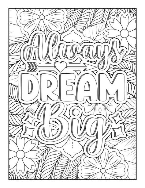 Coloring Pages for Adults Word Coloring Pages, Quotes Coloring Pages, Creation Coloring Pages, Free Motivational Quotes, New Year Coloring Pages, Family Coloring Pages, Swear Word Coloring Book, Swear Word Coloring, Words Coloring Book