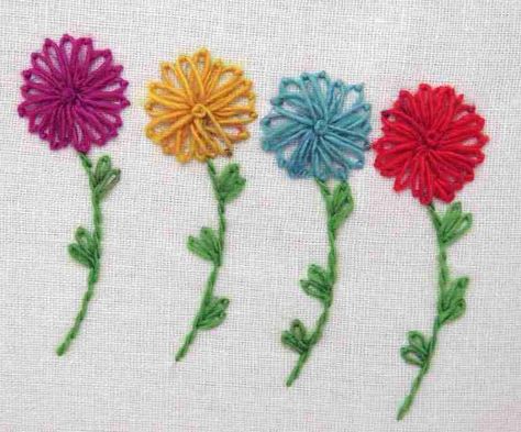 Chrysanthemum Flower Embroidery, Tiny Flower Embroidery Patterns, Chrysanthemum Embroidery Pattern, Modern Embroidery Patterns Free, Embroderie Patterns, Floral Embroidery Patterns Free, Embroidery Chrysanthemum, Embroderie Patterns Free, Embroidered Chrysanthemum