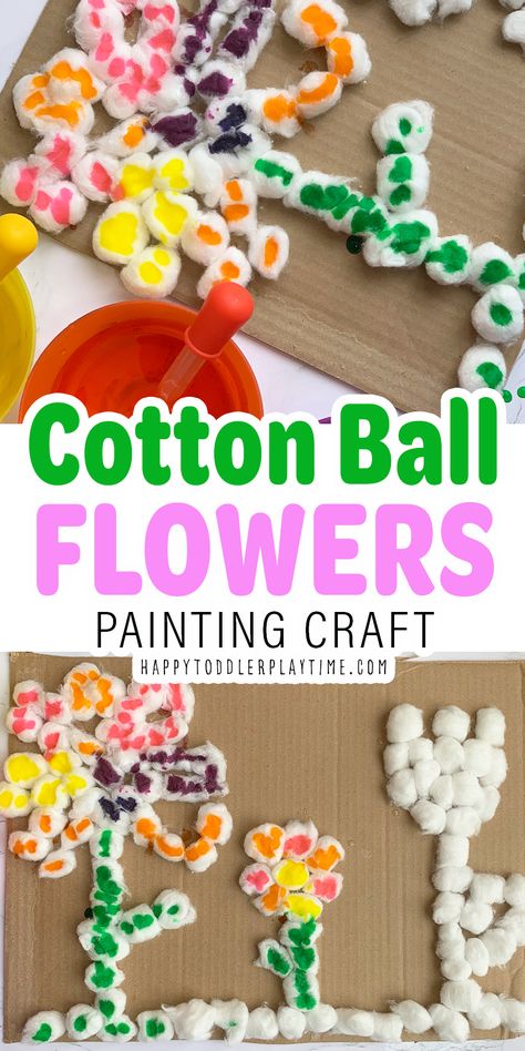 Flower Art Toddlers, Garden Crafts For Infants, Planting Activities For Toddlers, Spring Day Activities, Spring Activities For Babies, Flowers Activities For Kids, April Activities For Kids, Flower Activities For Toddlers, Garden Activities For Preschool